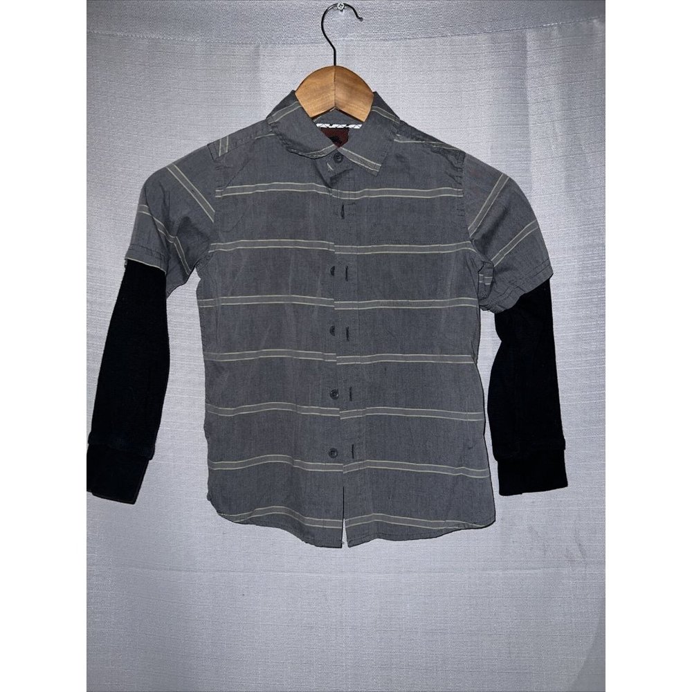 Tony Hawk Boy's Youth Button Up  Jacket Sz M 5/6 #1028